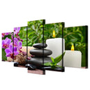 Tableau Fleur orchidée zen