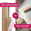 Tableau orchidée rose
