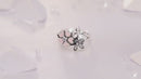 Bague fleurs de printemps