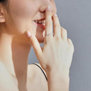 Bague fleur Anneau branche