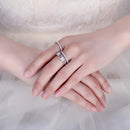 Bague fleur Anneau floral