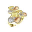 Bague fleur fantaisie