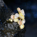 Bague fleur fantaisie