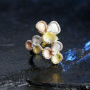 Bague fleur fantaisie