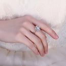 Bague fleur haute joaillerie