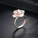 Bague fleur large