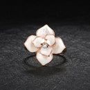 Bague fleur large