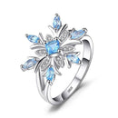 Bague fleur mariage