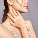 Bague fleur tournesol