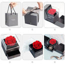 Boîte à bijoux rose éternelle