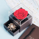 Boîte à bijoux rose éternelle