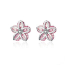 Boucles d'oreilles en forme de fleurs