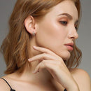 Boucles d'oreilles fleurs de frangipanier