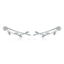 Boucles d'oreilles hortensias