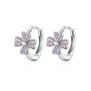 Boucles d'oreilles petites fleurs pour fille
