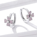 Boucles d'oreilles petites fleurs pour fille