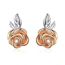 Boucles d'oreilles rose gold