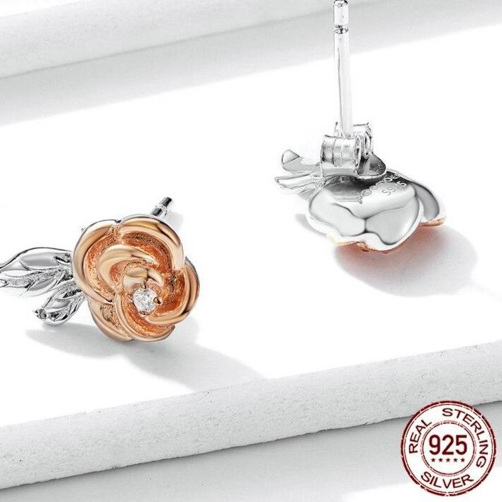 Boucles d'oreilles rose gold