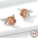Boucles d'oreilles rose gold