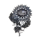 Broche fleur ancienne