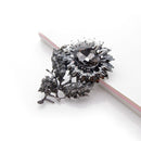 Broche fleur ancienne