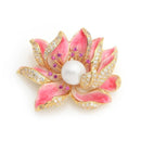 Broche fleur de lotus