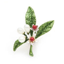 Broche fleur d'oranger