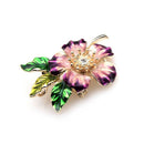 Broche fleur fantaisie