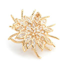 Broche fleur luxe