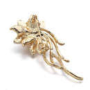 Broche fleur luxueuse