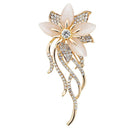 Broche fleur luxueuse