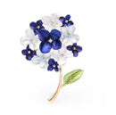 Broche fleurs de lilas