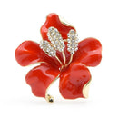 Broche hibiscus