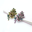 Broches originales fleurs