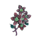 Broches originales fleurs