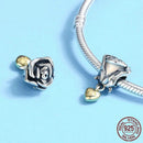 Charm argent rose