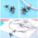 Charm fleur bleue