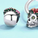 Charm fleur crâne mexicain