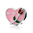 Charm fleur pour maman