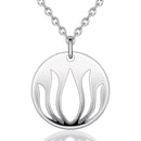 Collier femme fleur de lotus