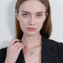 Collier fleur & coeur