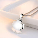 Collier fleur de frangipanier