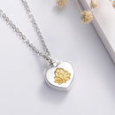 Collier fleur de lotus or
