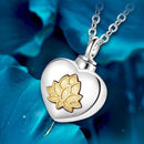 Collier fleur de lotus or
