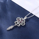 Collier fleur de lys femme