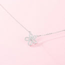 Collier fleur hibiscus