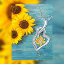 Collier fleur jaune