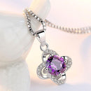 Collier fleur joaillerie