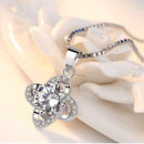 Collier fleur joaillerie