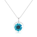 Collier fleur séchée